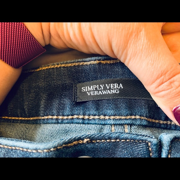 Simply Vera Bootcut Jeans - Dark Wash - Picture 3 of 3